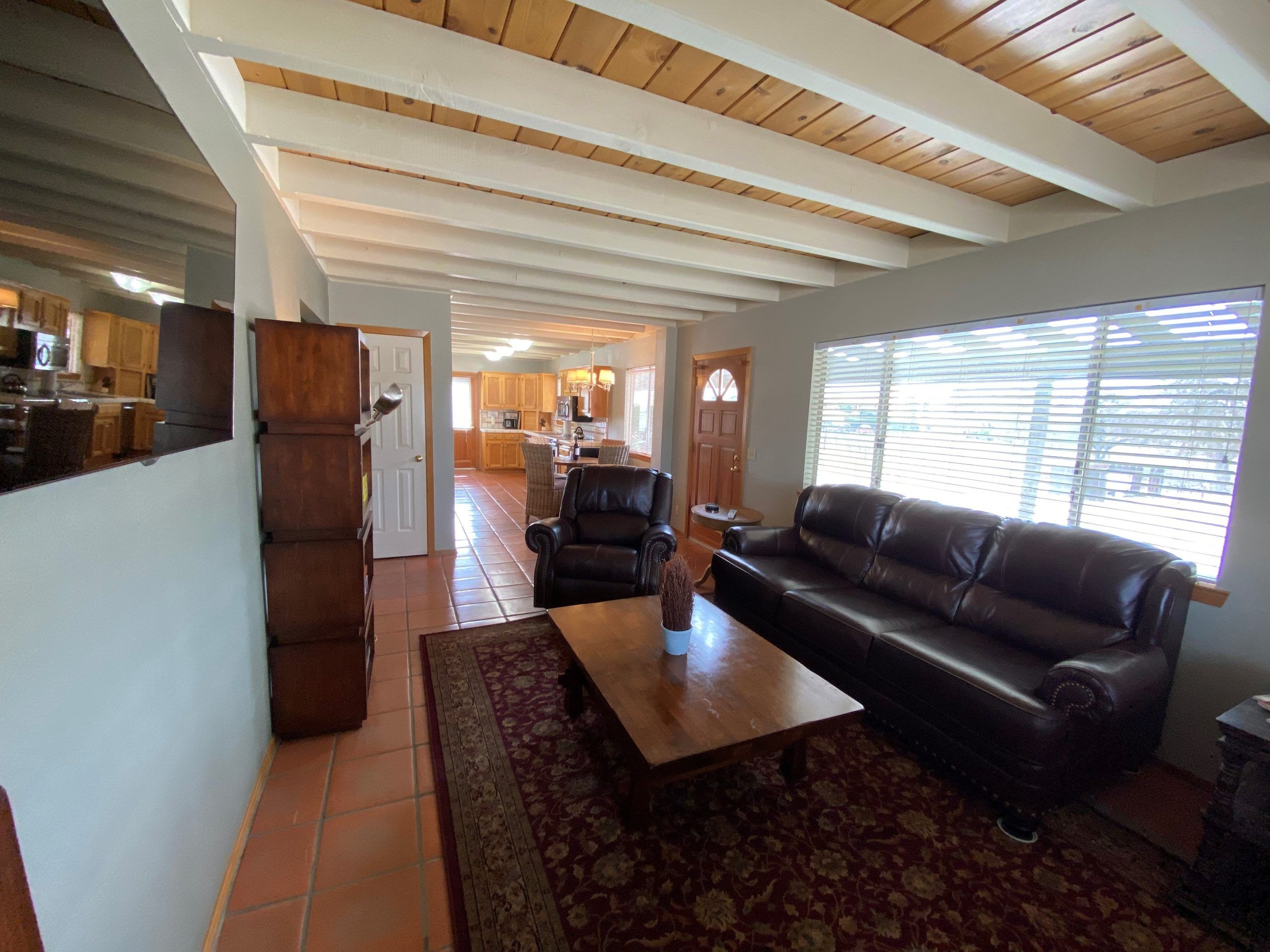 Farmhouse living room and windows