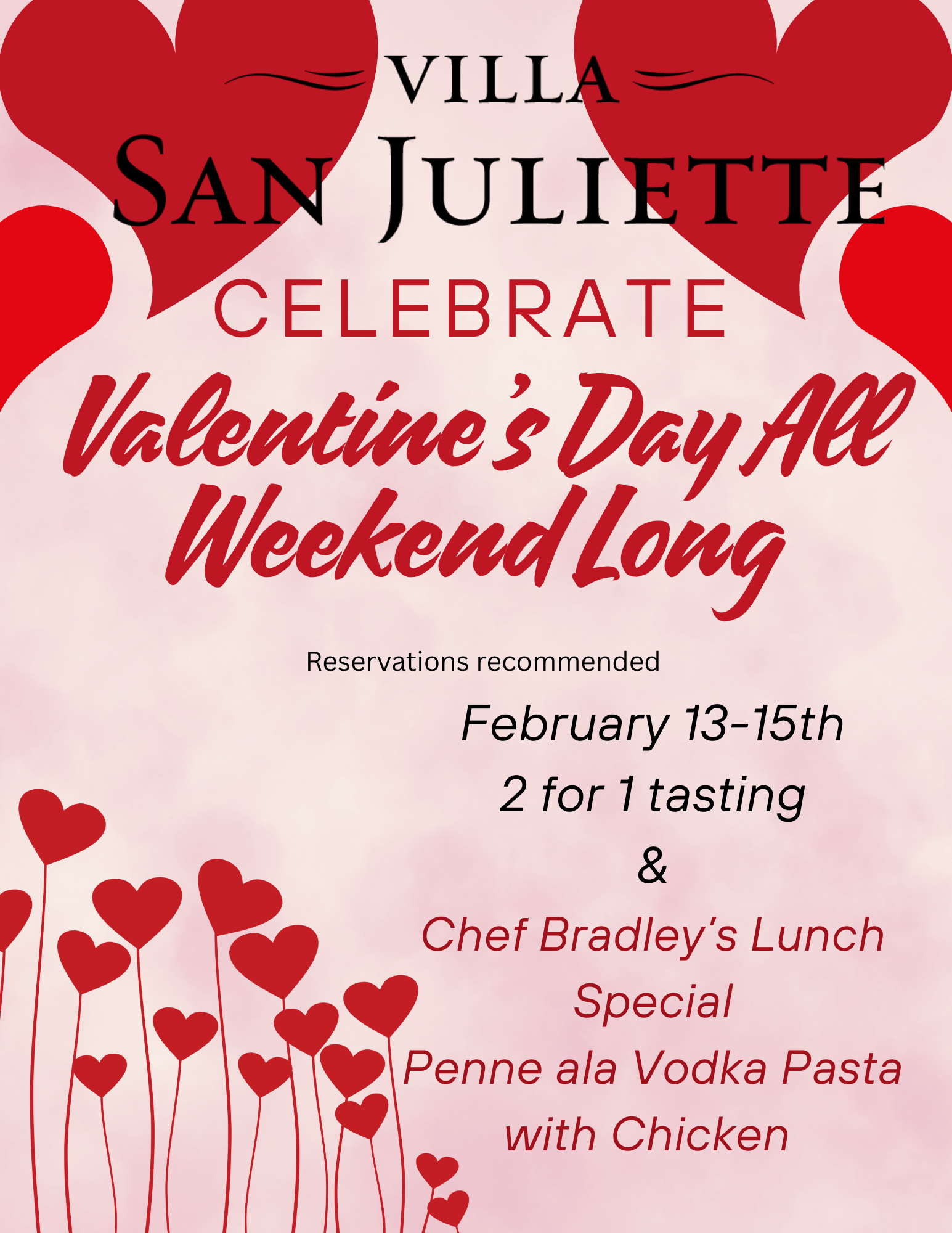 Valentines Weekend at VSJ